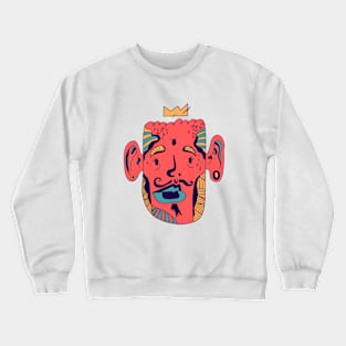 Retro Triad Strange King Pierre Crewneck Sweatshirt